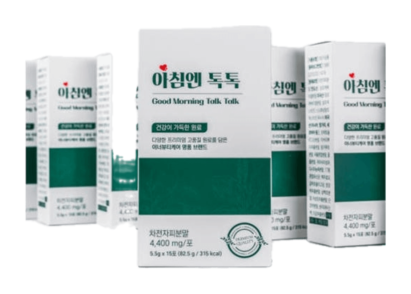 아침엔 톡톡 분말 스틱 단상자